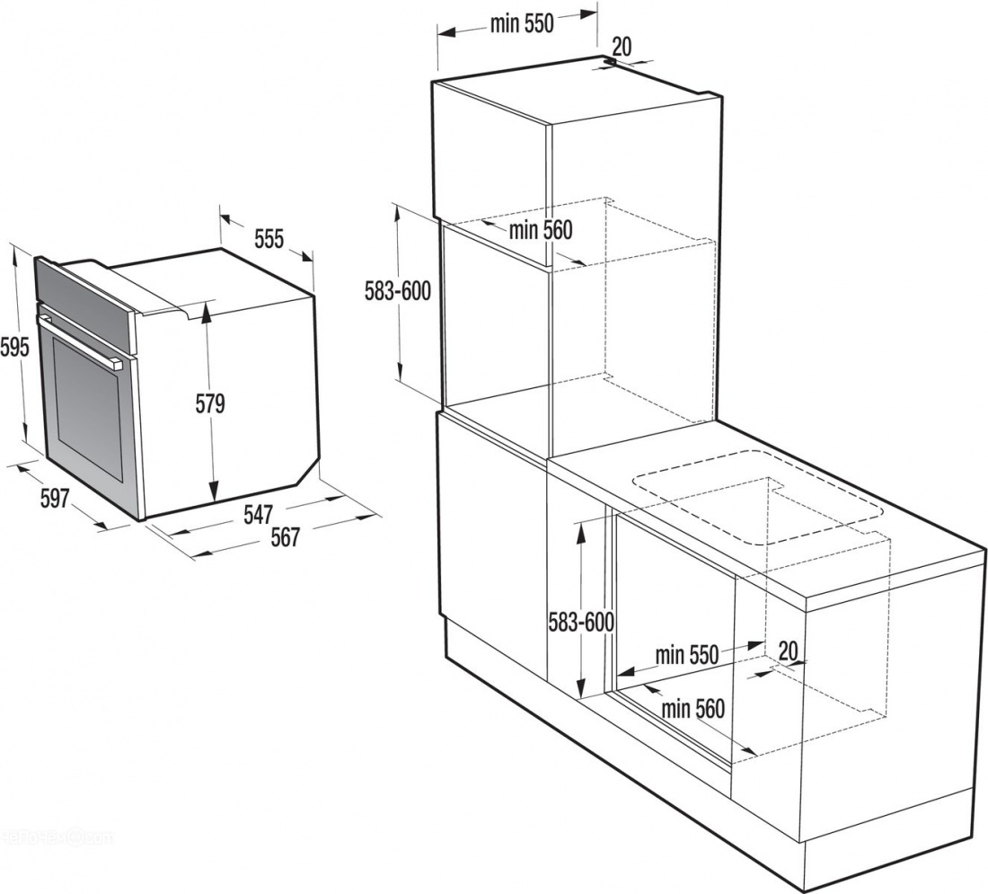 Электрический духовой шкаф bosch hbg 43t460